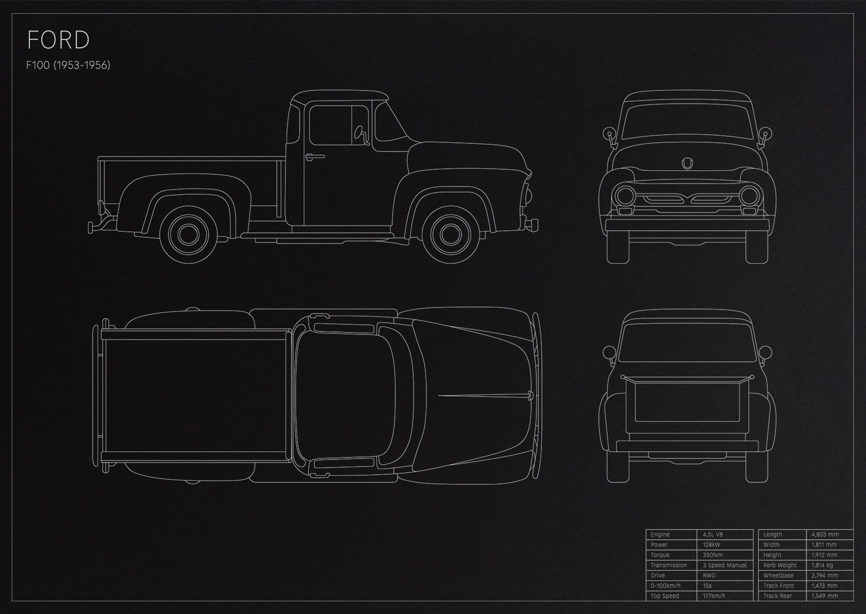 Ford F100 (1953 - 1956)