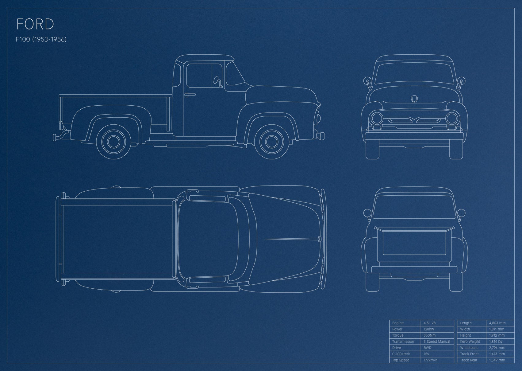 Ford F100 (1953 - 1956)