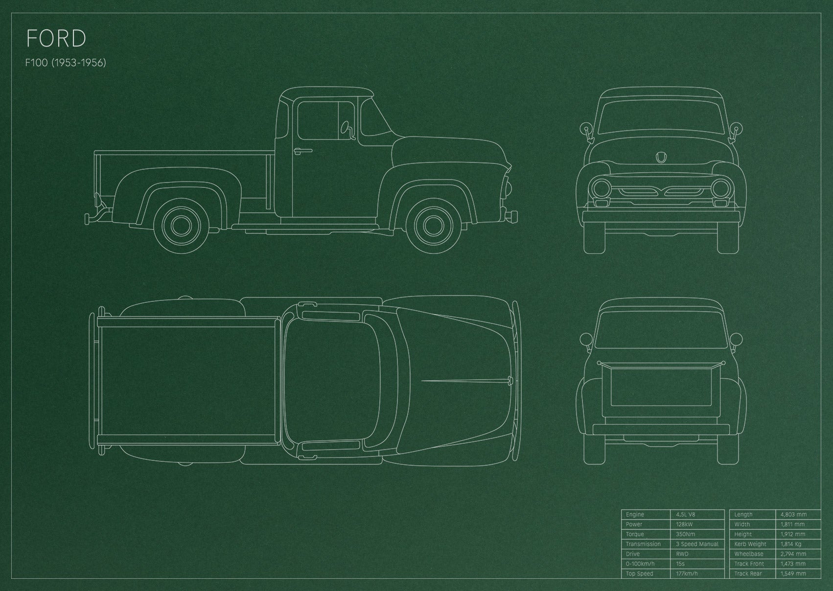 Ford F100 (1953 - 1956)