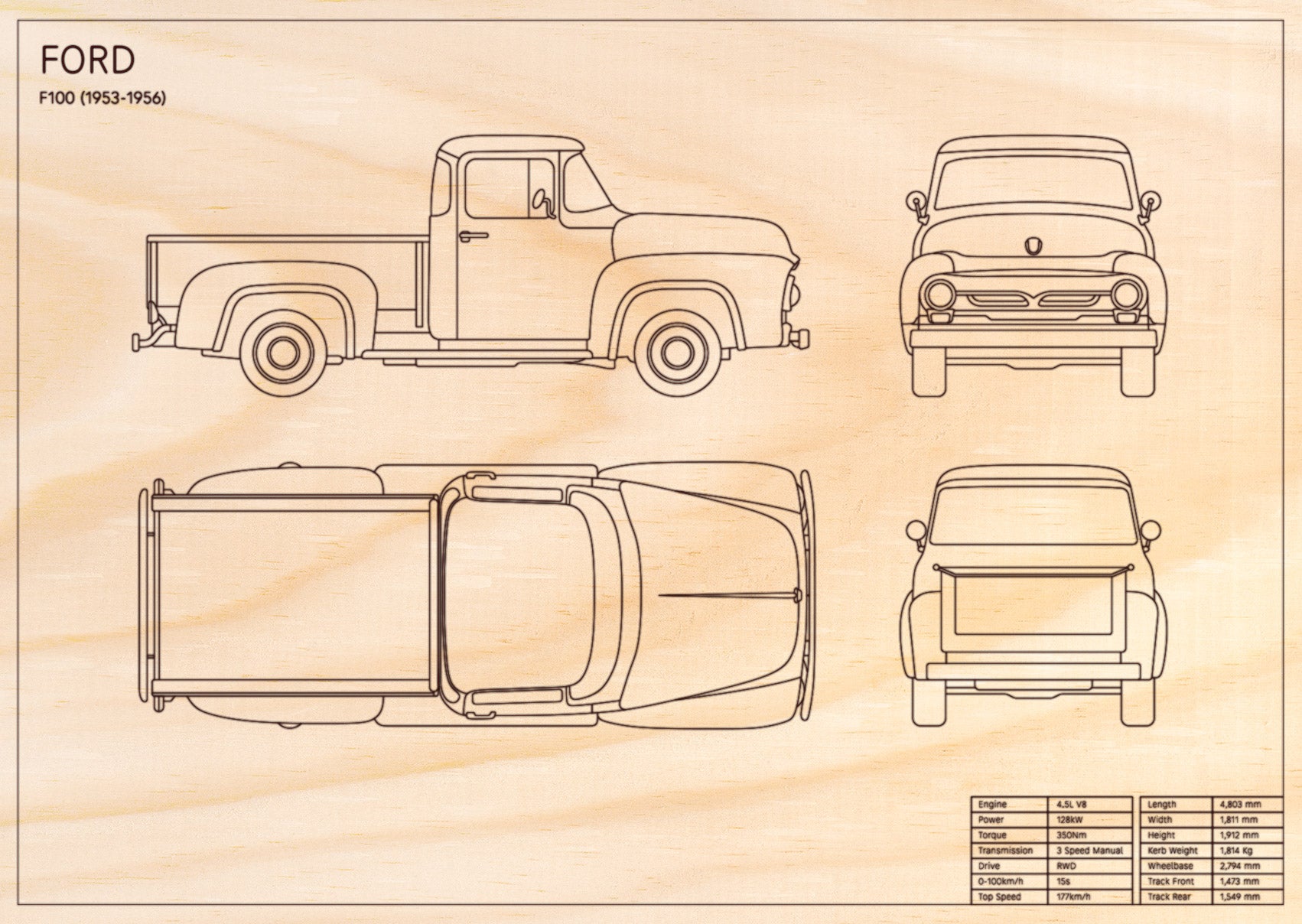 Ford F100 (1953 - 1956)