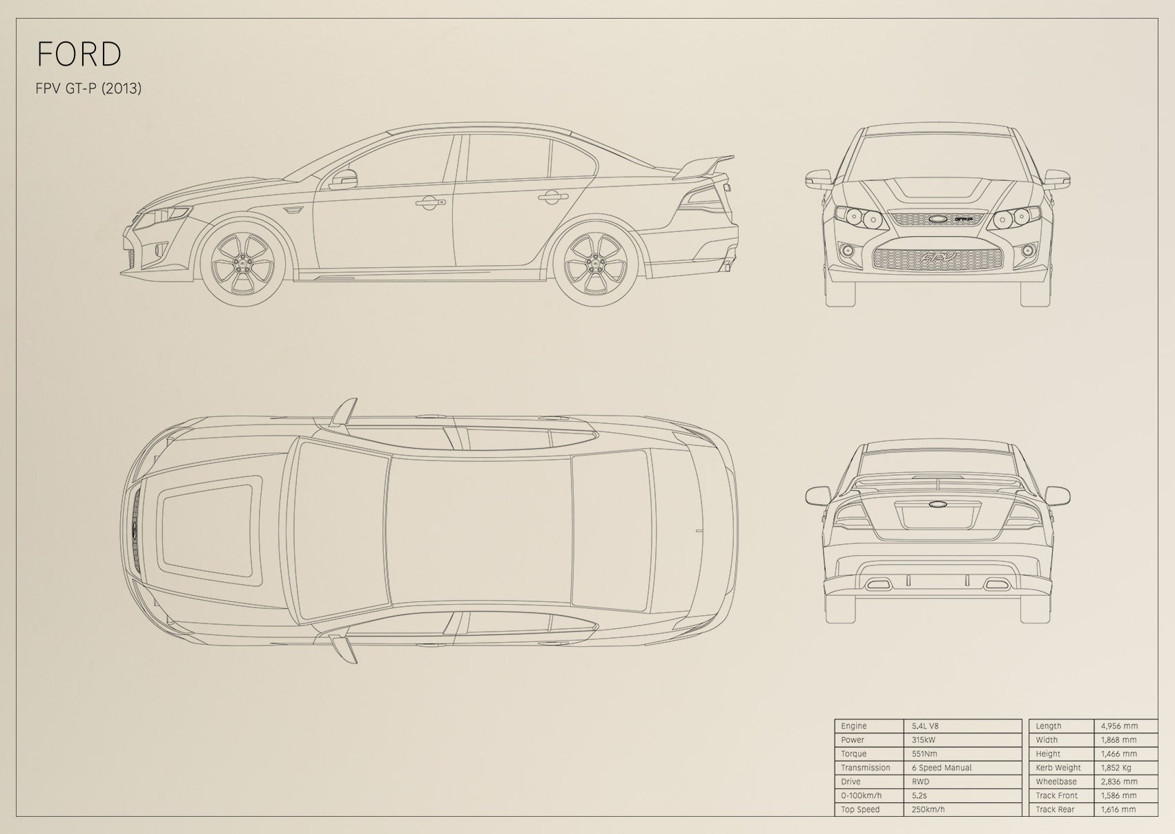 Ford FPV GT-P (2013)