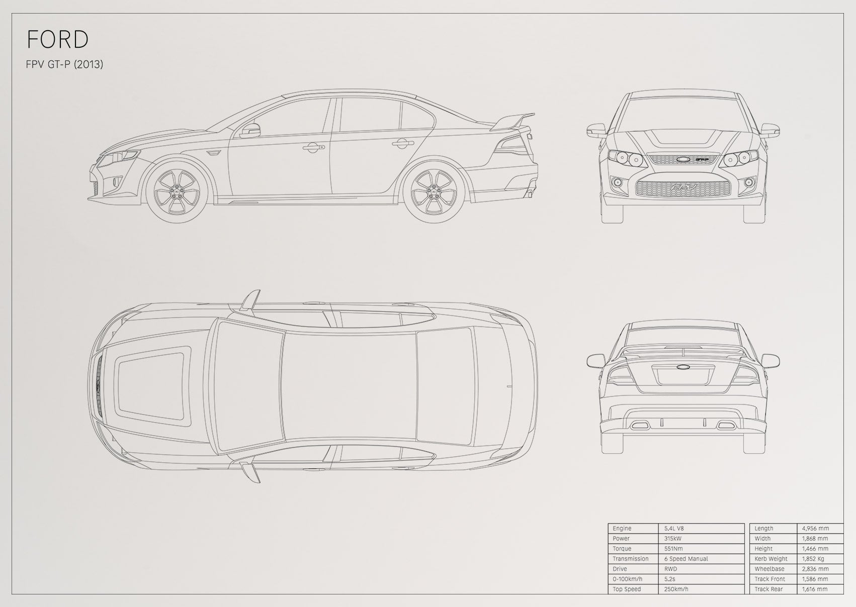 Ford FPV GT-P (2013)