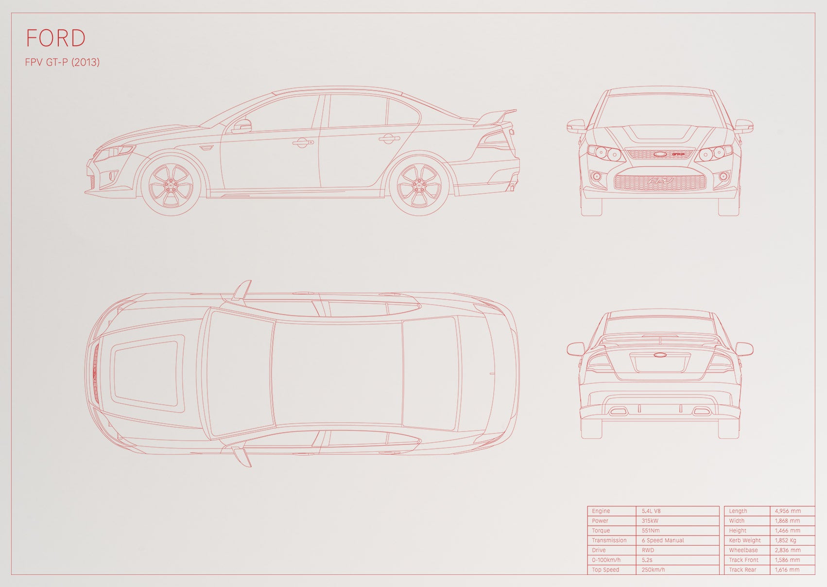 Ford FPV GT-P (2013)