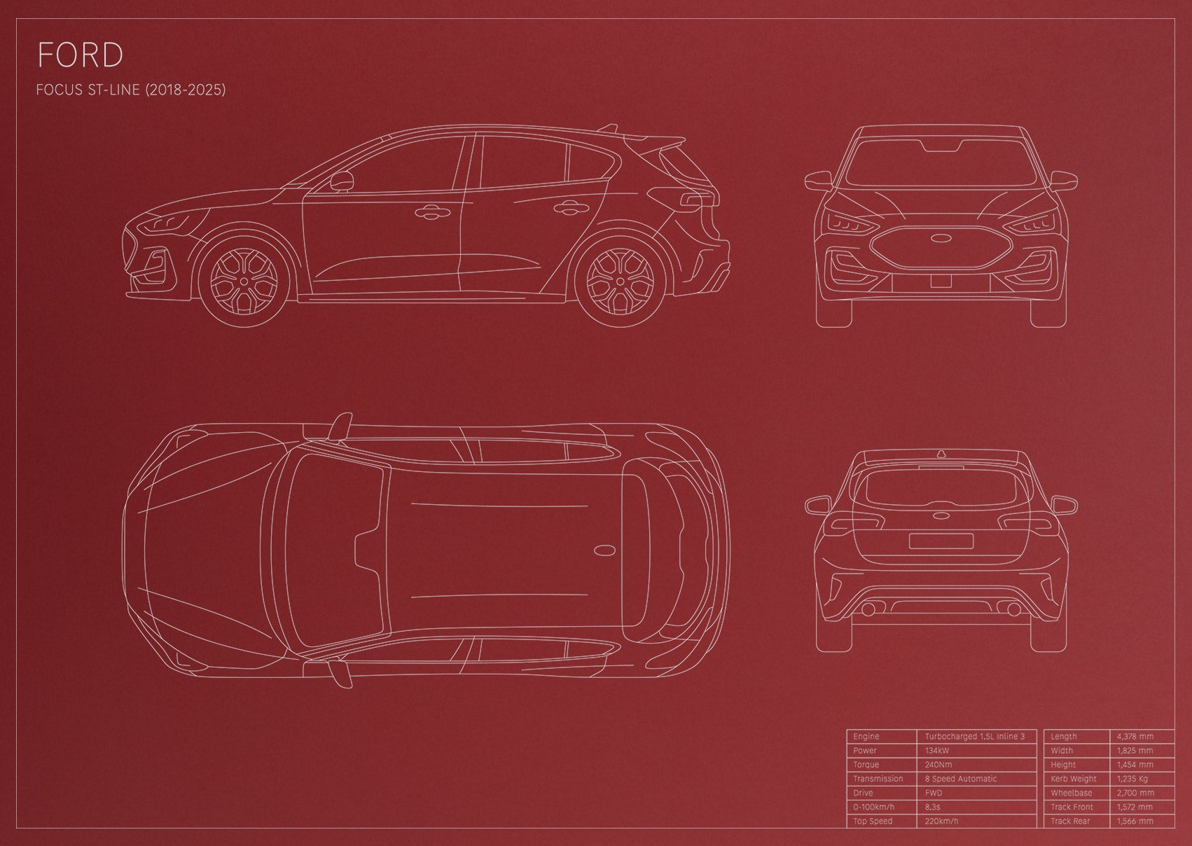 Ford Focus ST-Line (2018 - 2025)