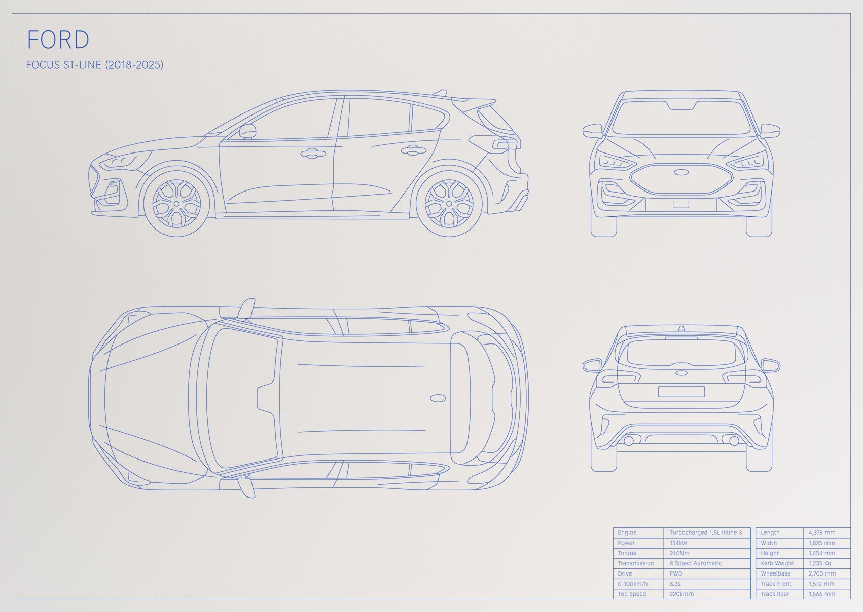 Ford Focus ST-Line (2018 - 2025)