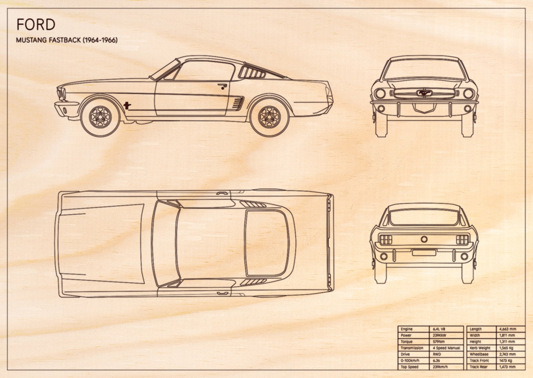 Ford Mustang Fastback (1964 - 1967)