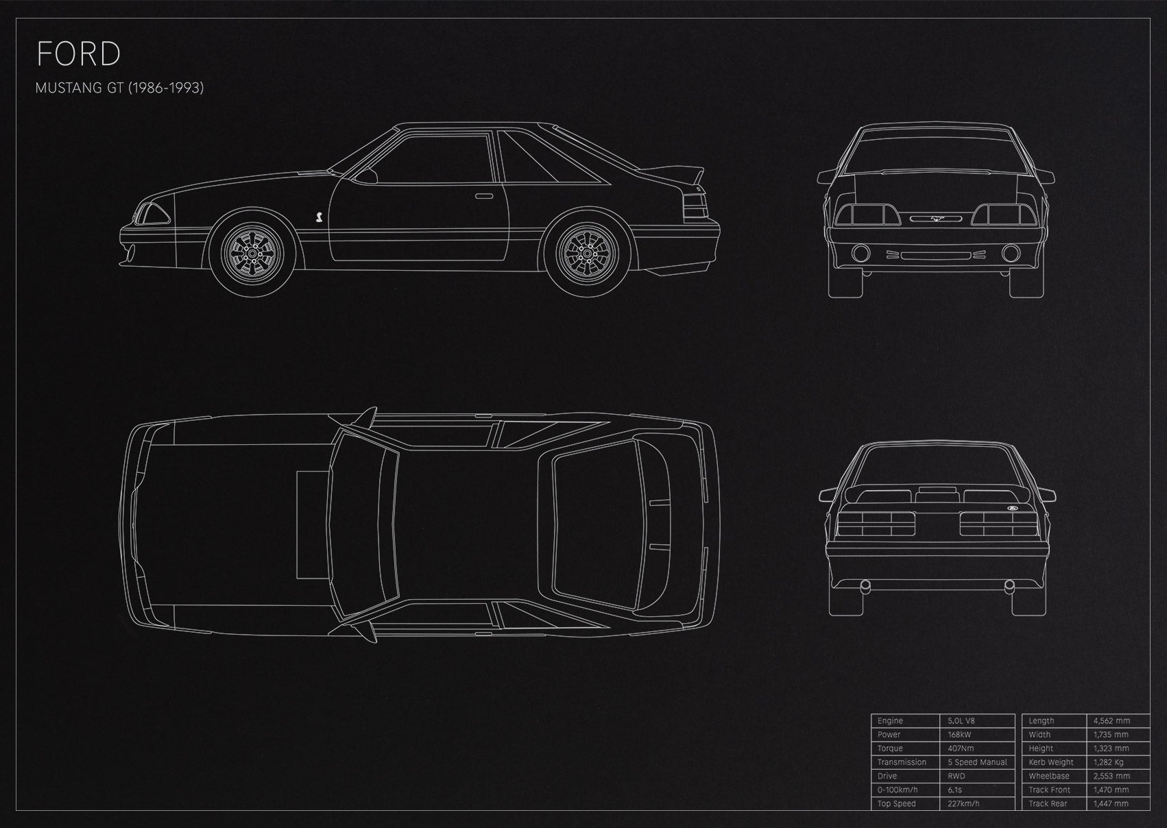 Ford Mustang GT (1983 - 1993)