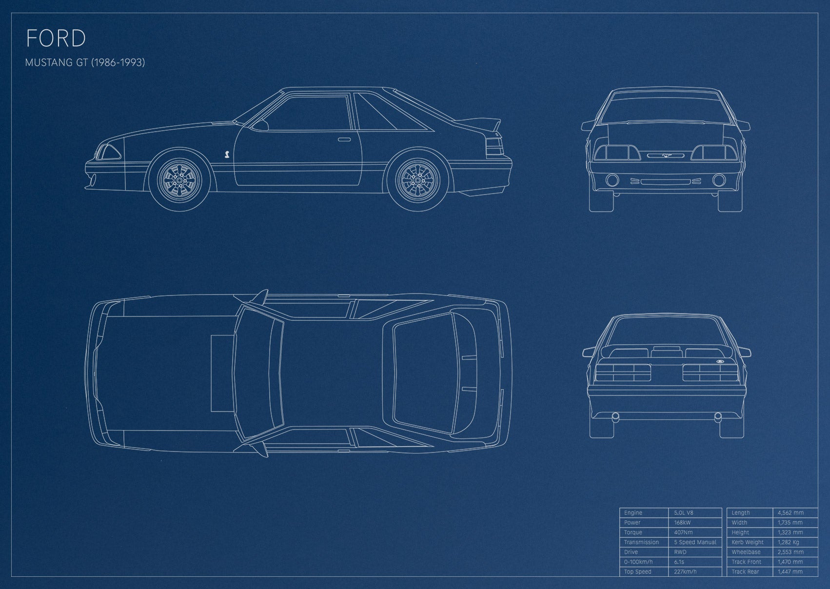Ford Mustang GT (1983 - 1993)