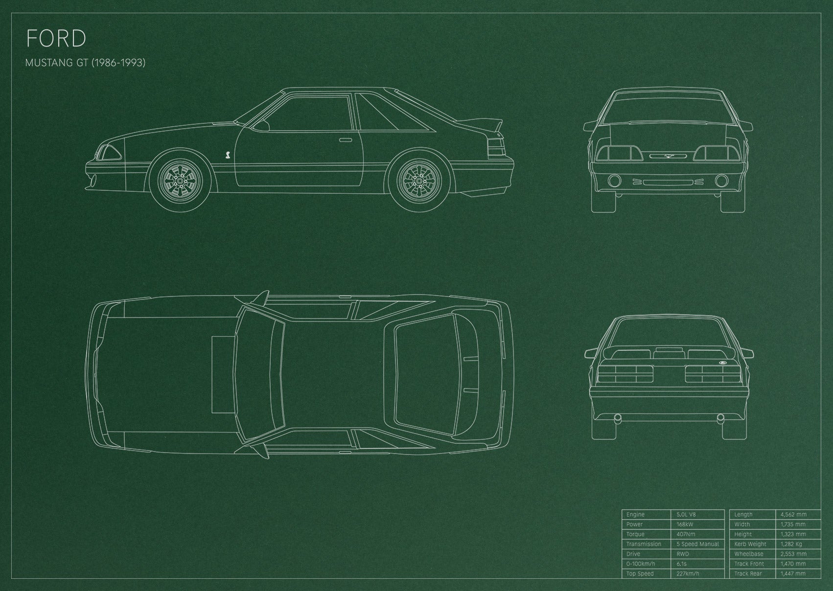 Ford Mustang GT (1983 - 1993)