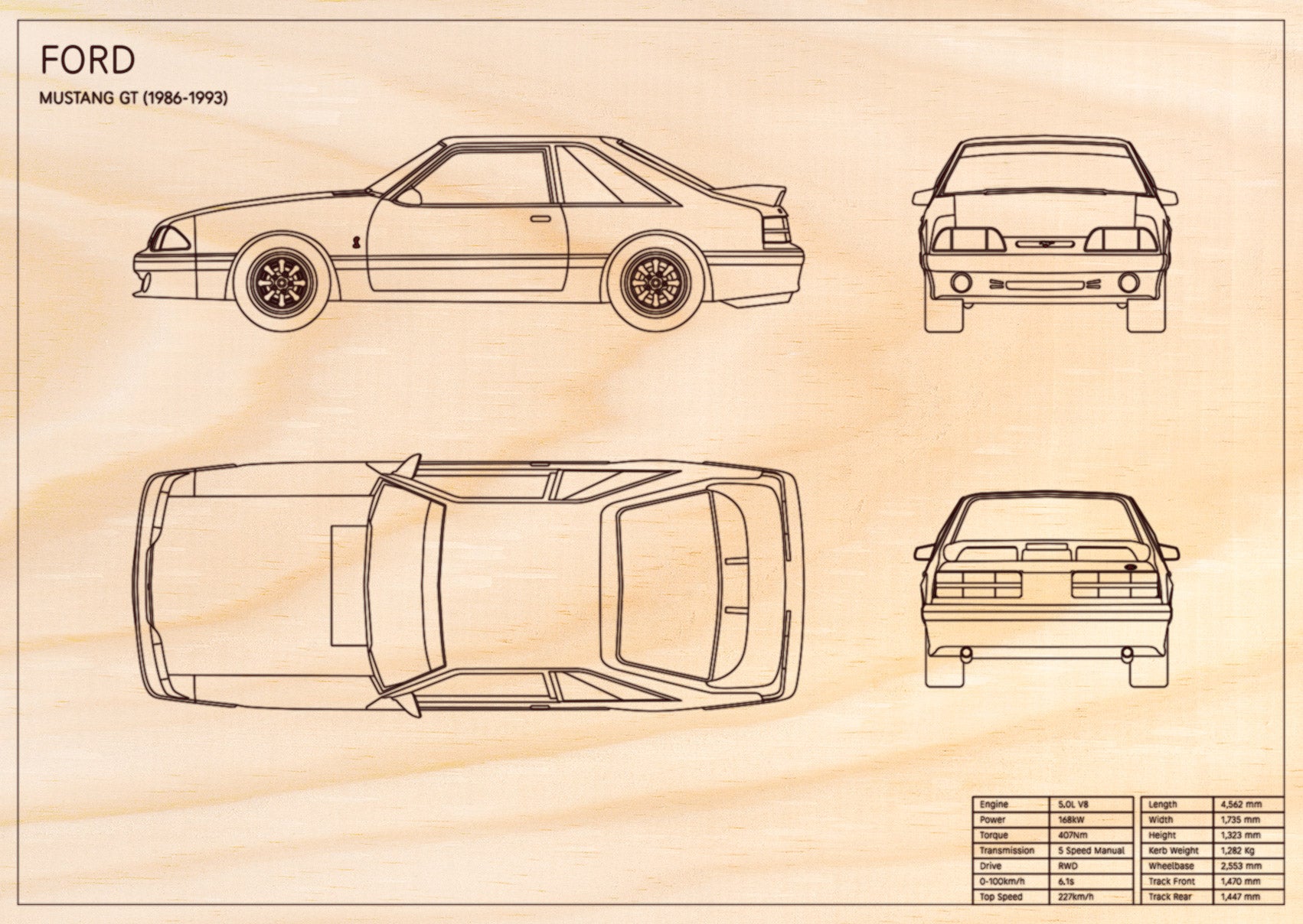 Ford Mustang GT (1983 - 1993)