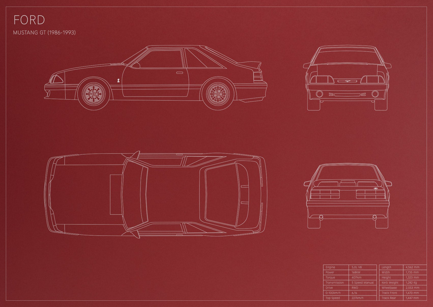 Ford Mustang GT (1983 - 1993)