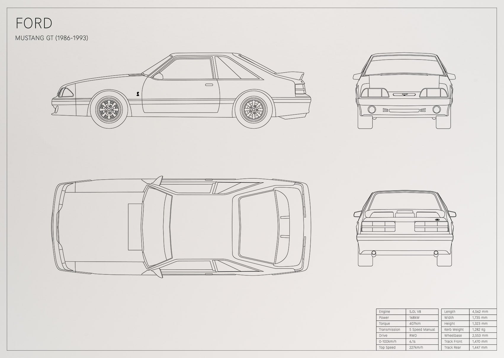 Ford Mustang GT (1983 - 1993)