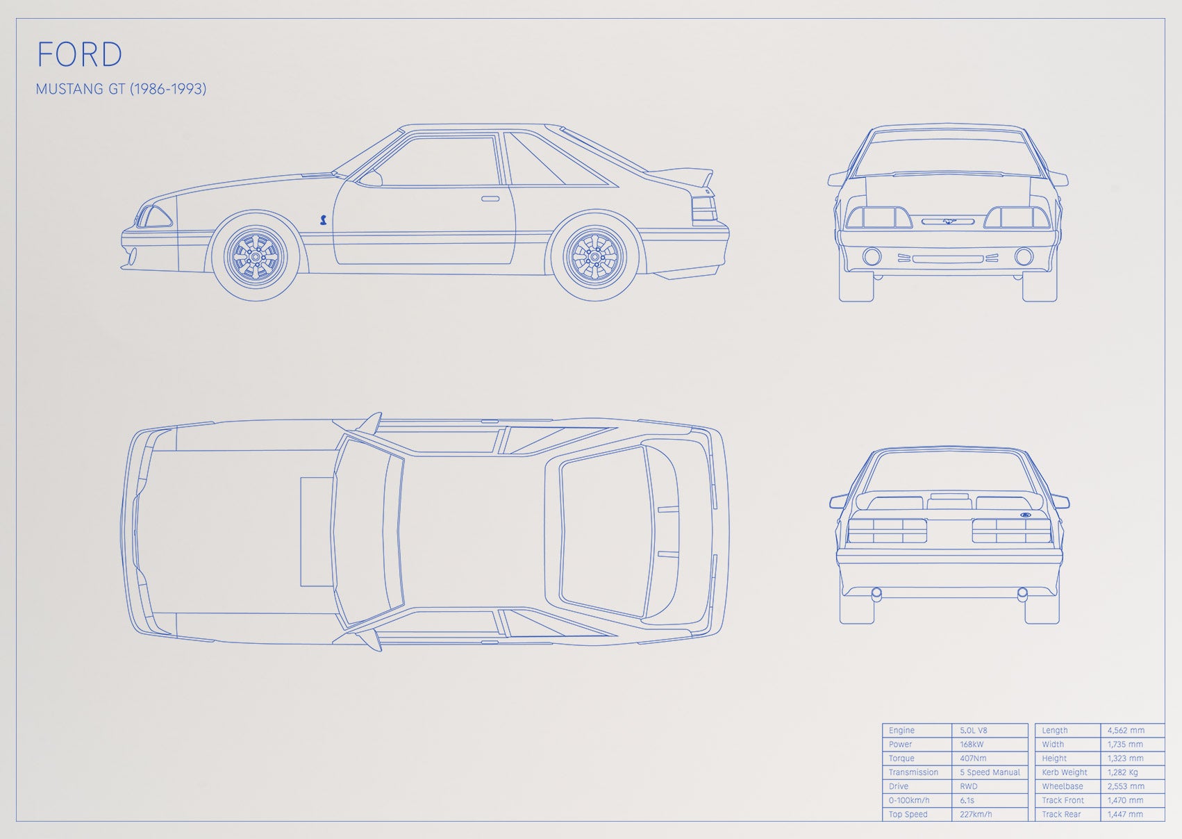 Ford Mustang GT (1983 - 1993)