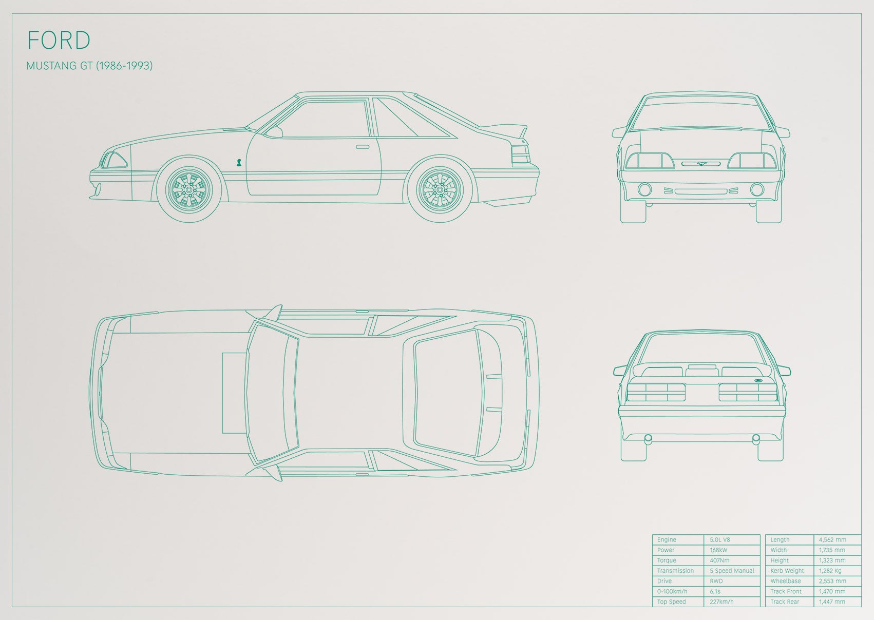 Ford Mustang GT (1983 - 1993)