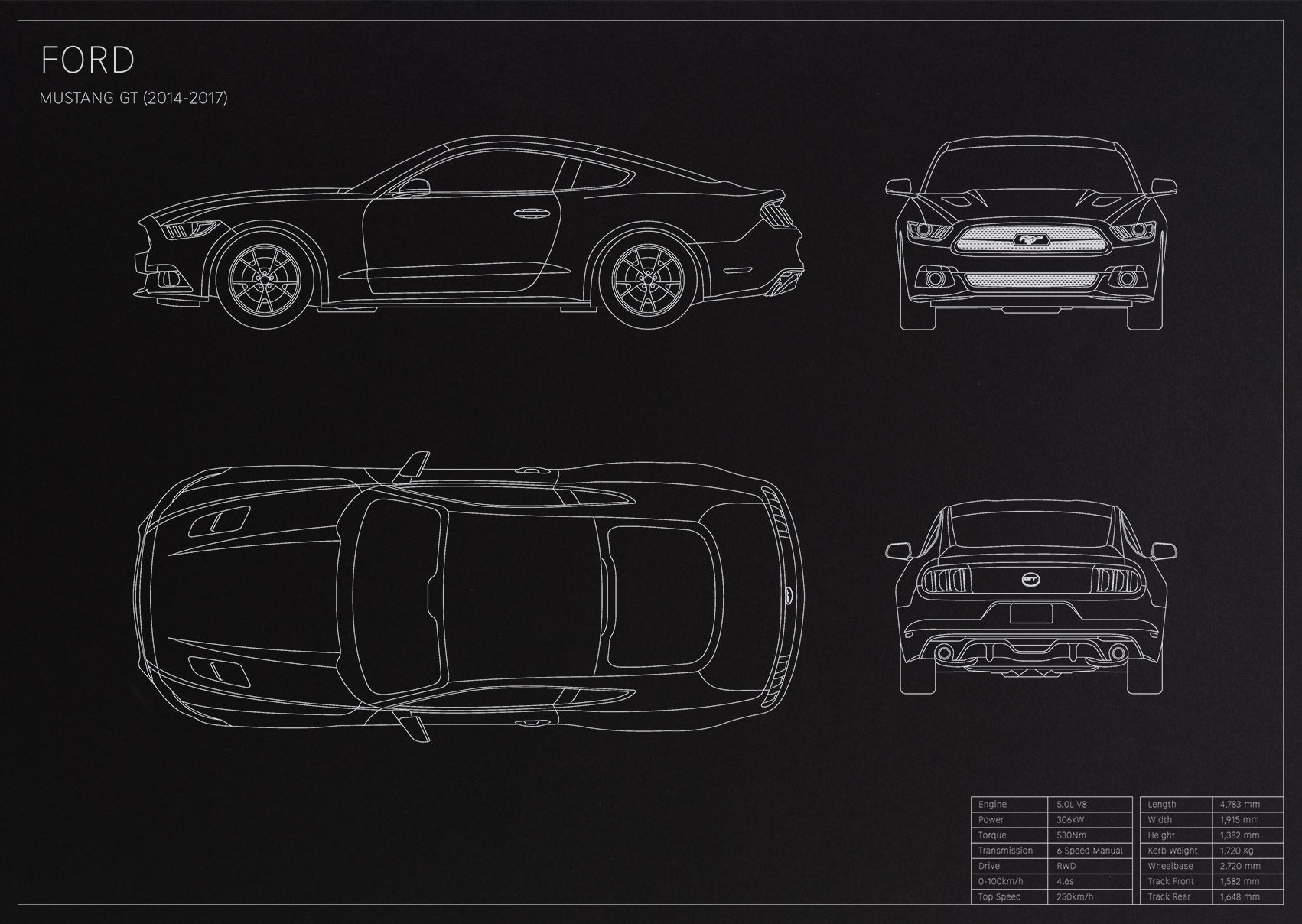 Ford Mustang GT (2014 - 2017)