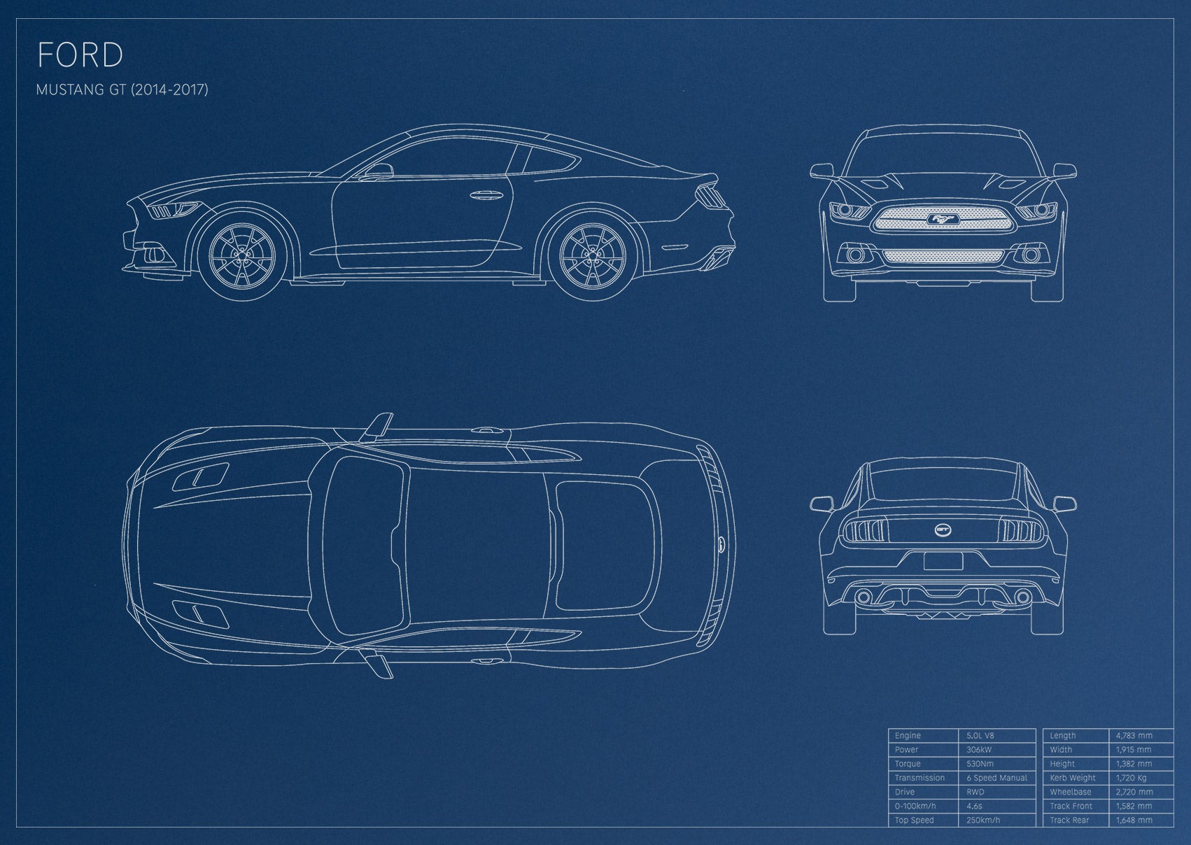 Ford Mustang GT (2014 - 2017)