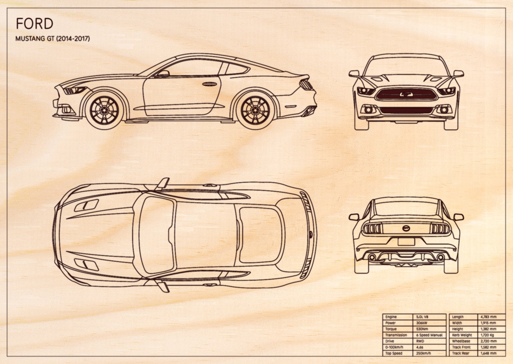Ford Mustang GT (2014 - 2017)