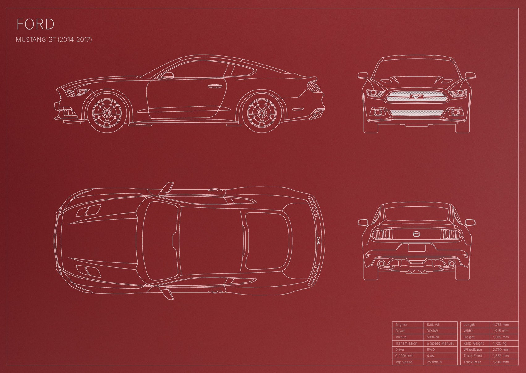 Ford Mustang GT (2014 - 2017)