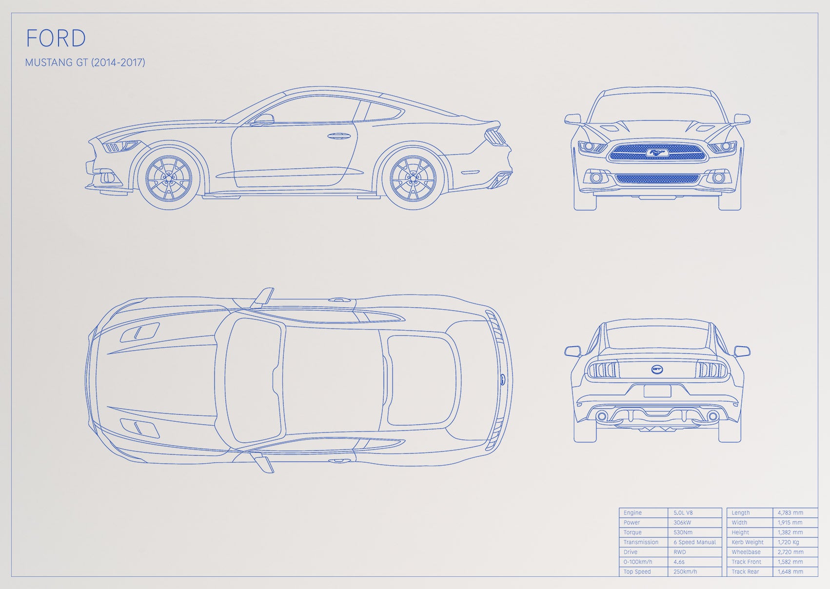 Ford Mustang GT (2014 - 2017)