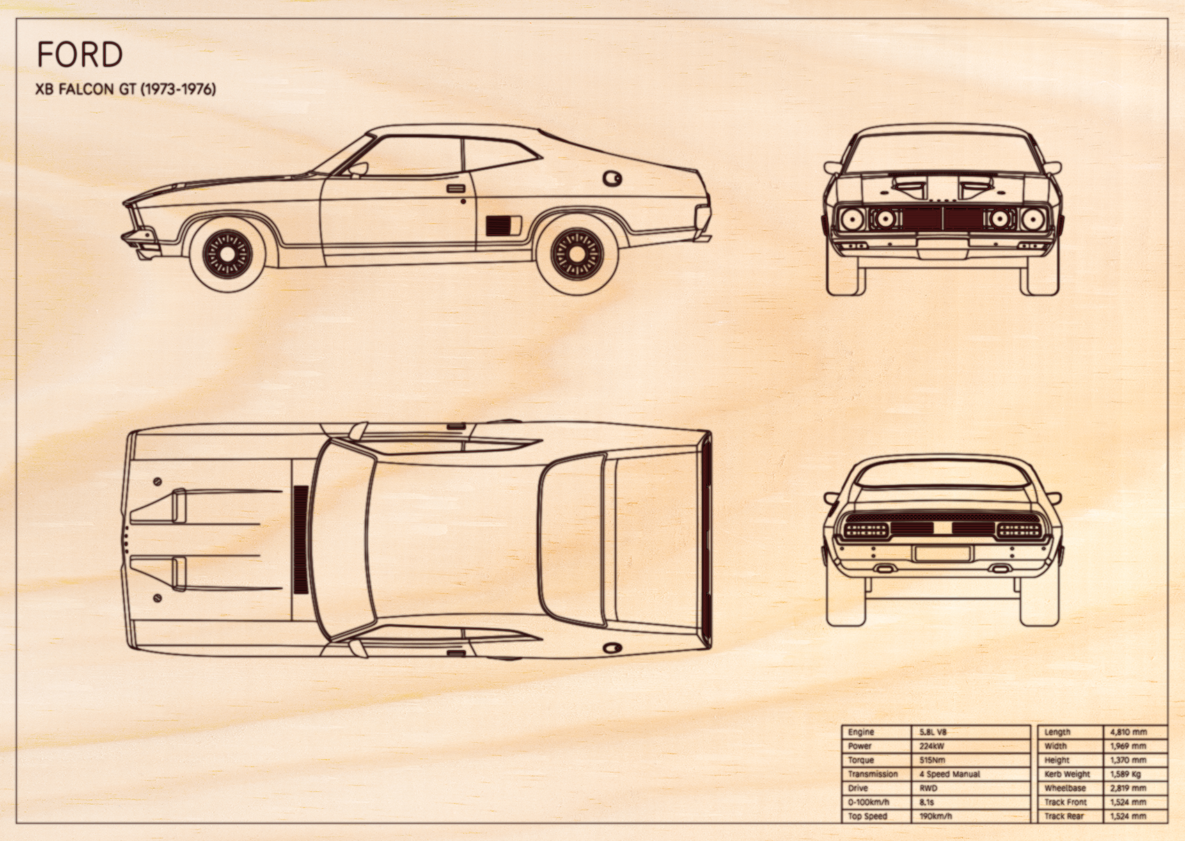 Ford XB Falcon GT (1973 - 1976)