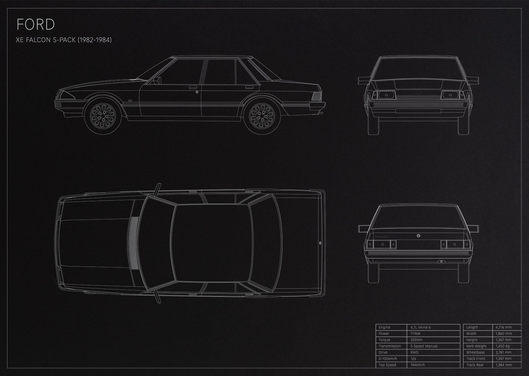 Ford Falcon XE S-Pack (1982 - 1984)