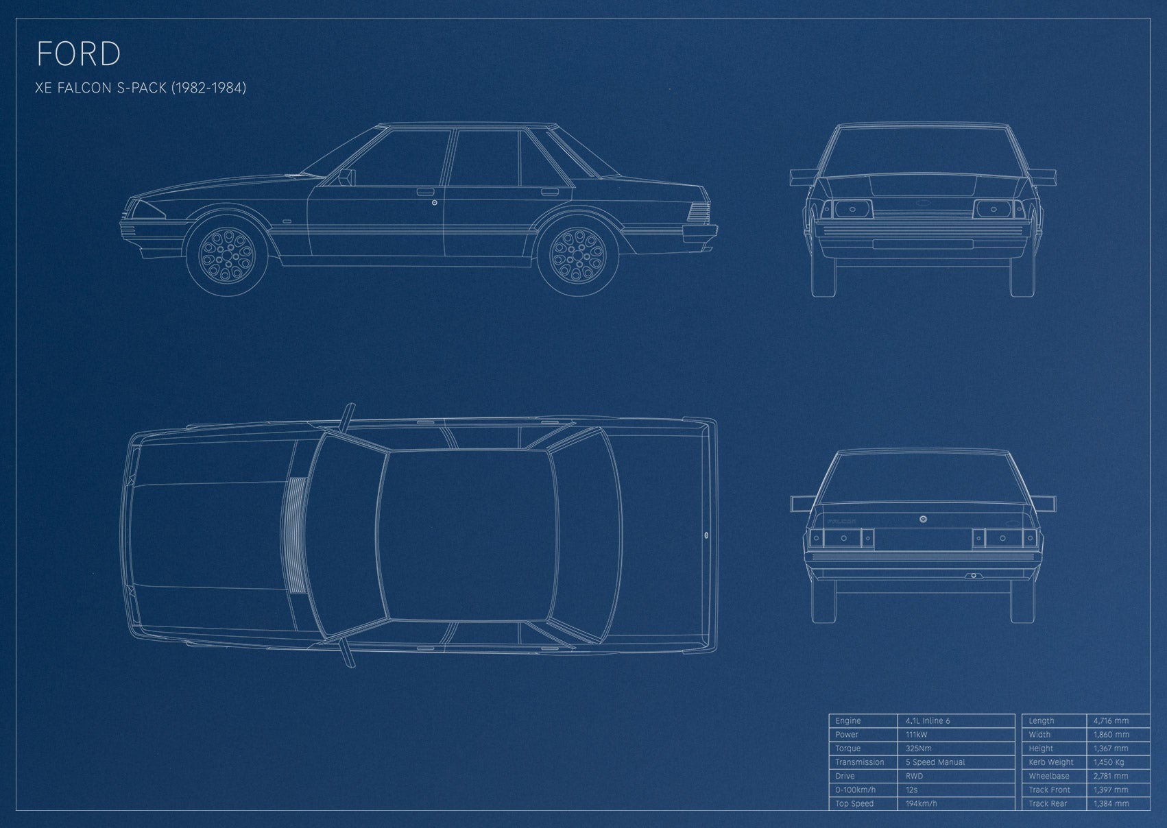Ford Falcon XE S-Pack (1982 - 1984)