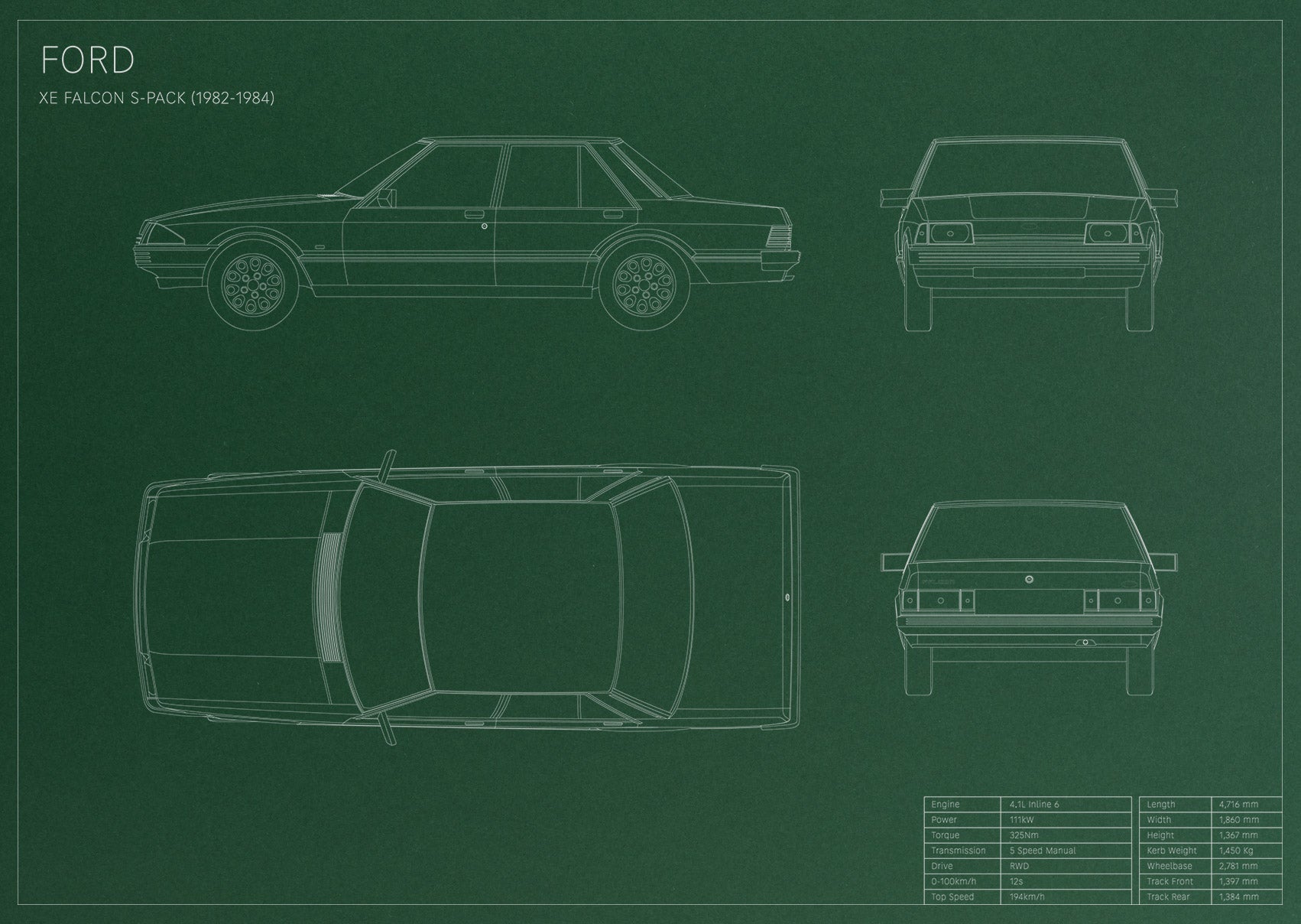 Ford Falcon XE S-Pack (1982 - 1984)