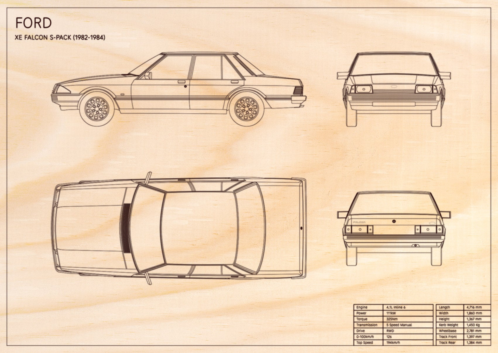 Ford Falcon XE S-Pack (1982 - 1984)