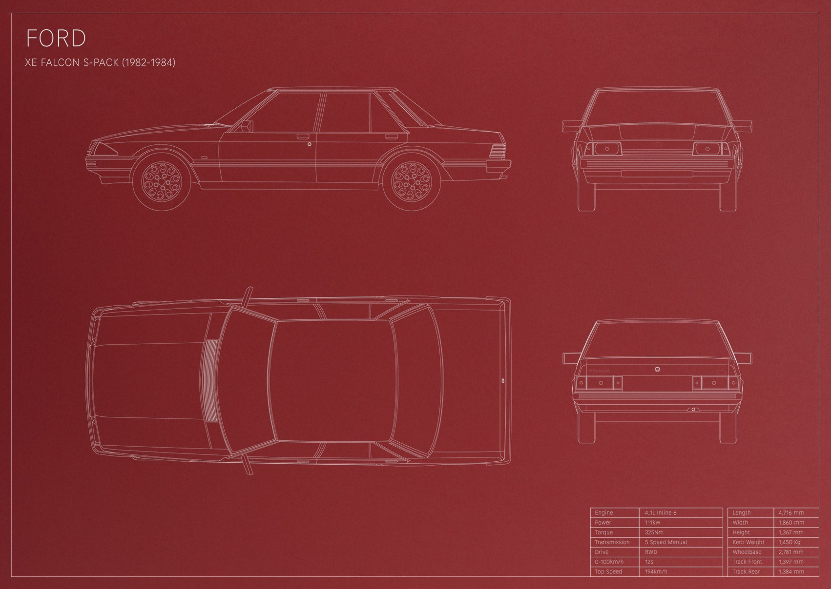 Ford Falcon XE S-Pack (1982 - 1984)