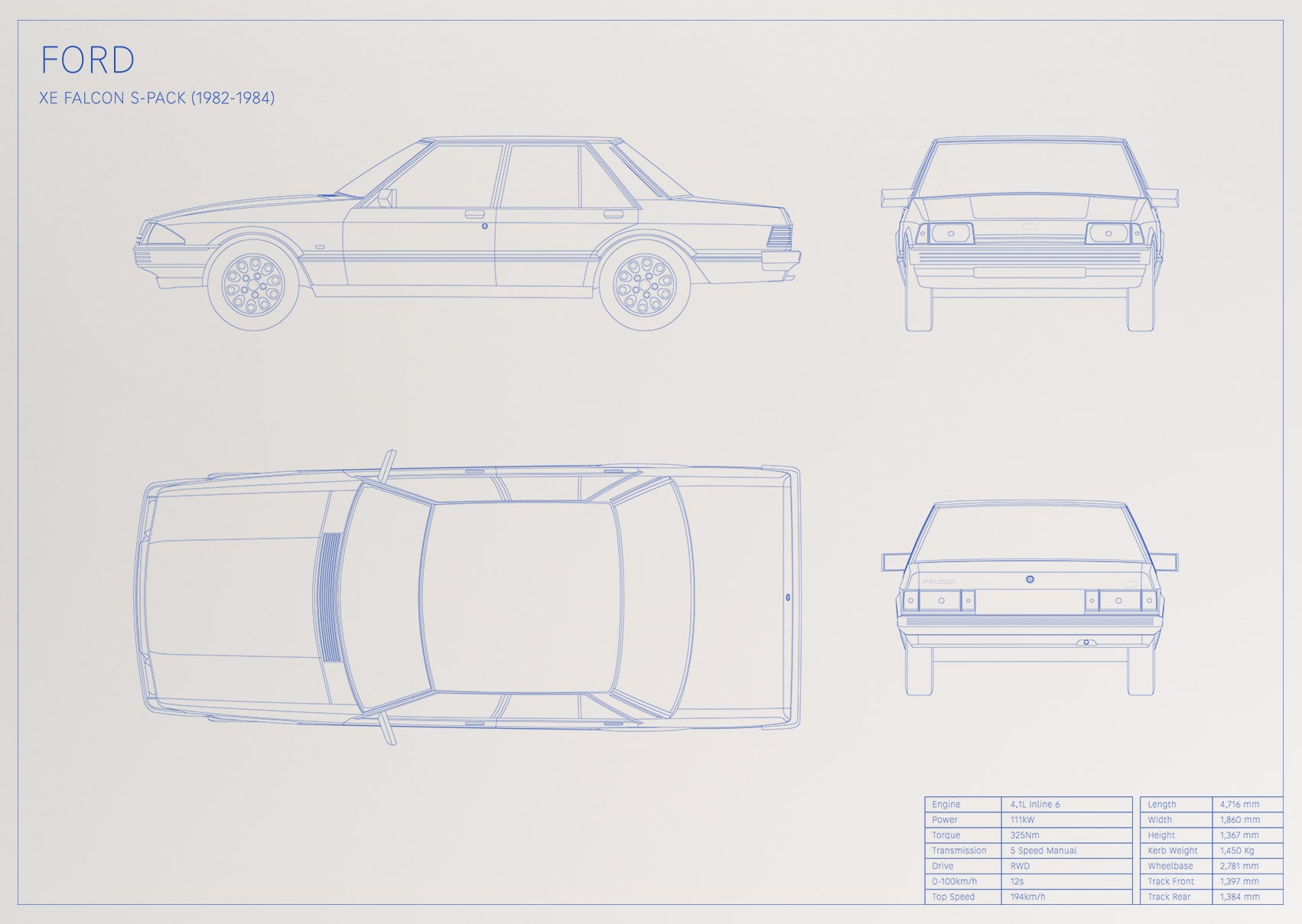 Ford Falcon XE S-Pack (1982 - 1984)