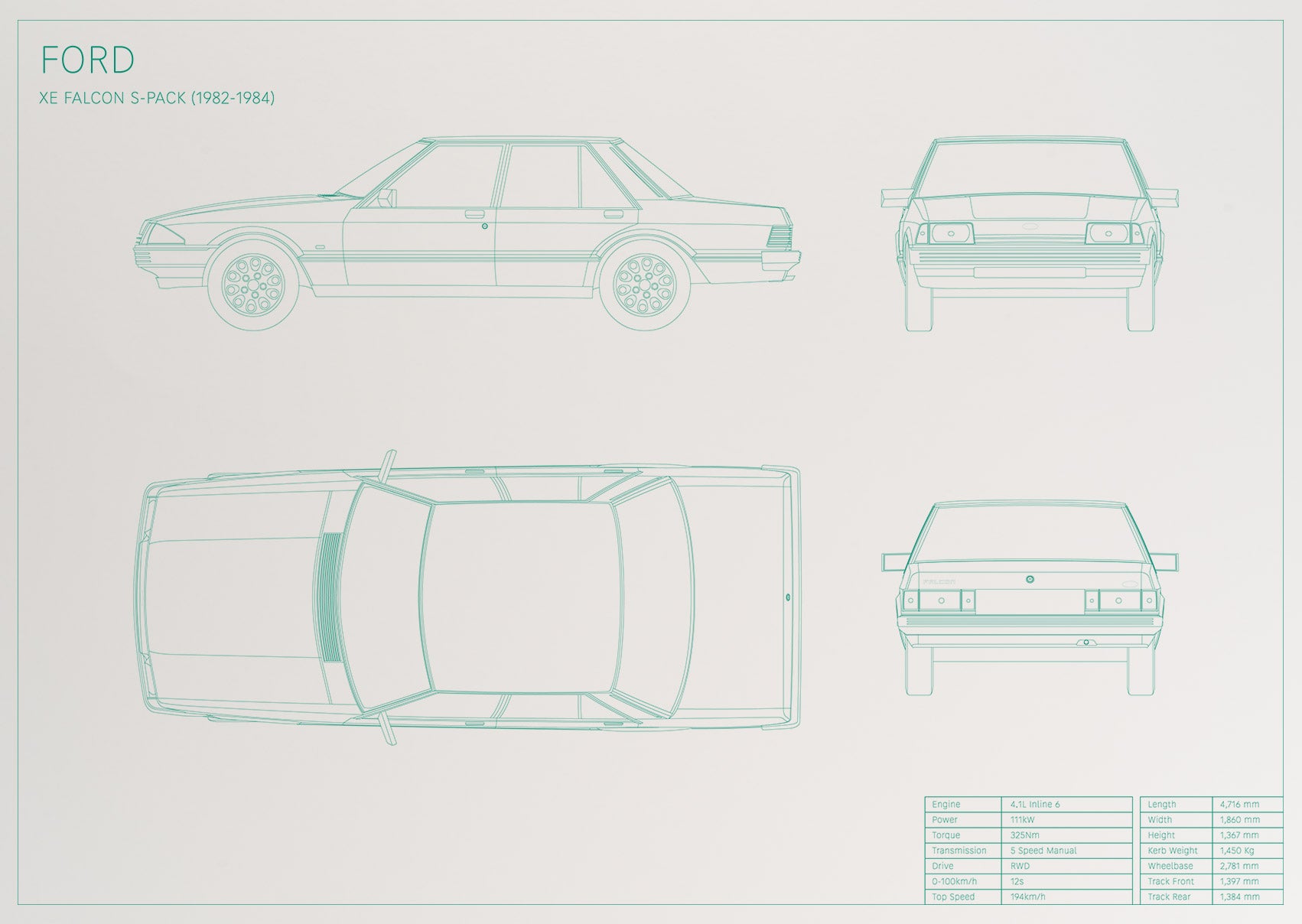 Ford Falcon XE S-Pack (1982 - 1984)