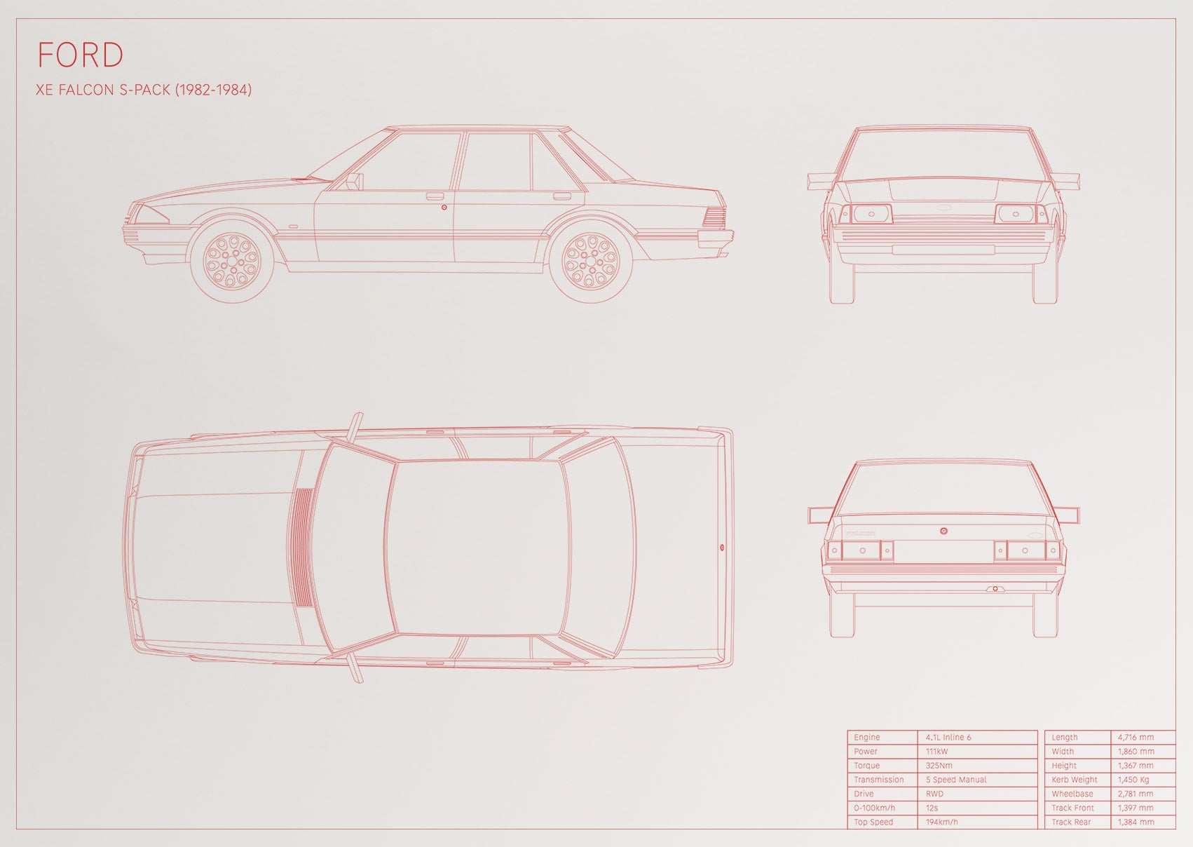 Ford Falcon XE S-Pack (1982 - 1984)