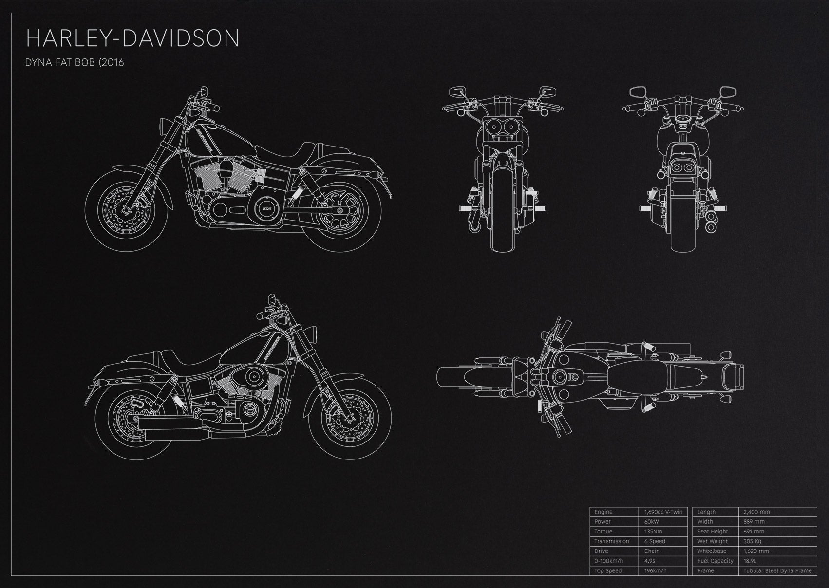 Harley-Davidson Dyna Fat Bob (2016)