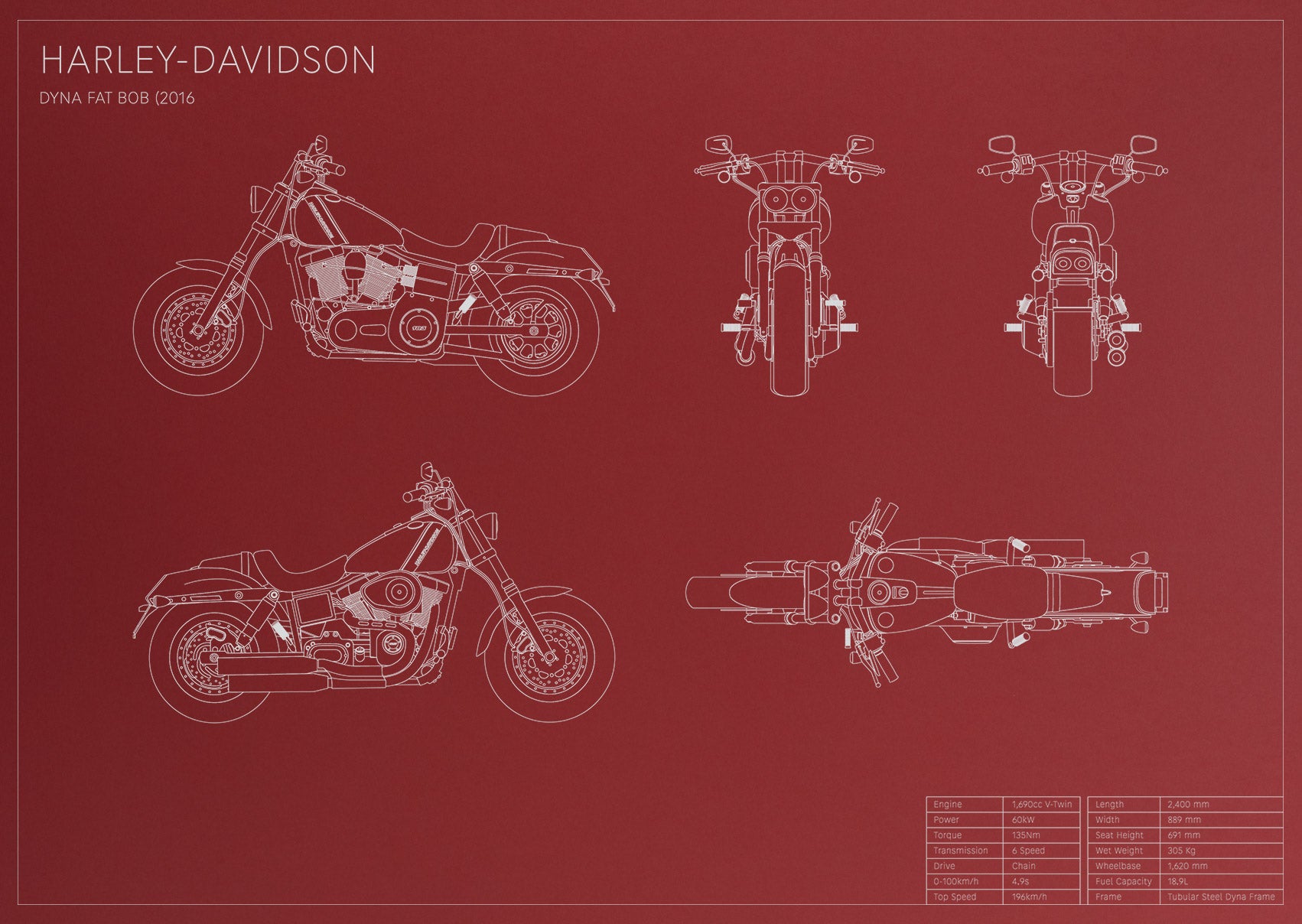 Harley-Davidson Dyna Fat Bob (2016)