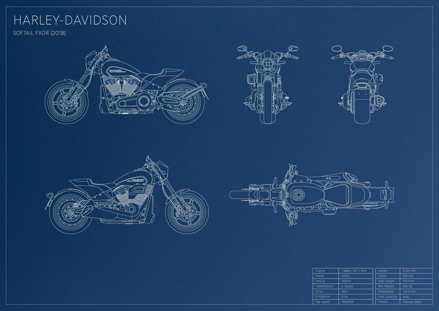 Harley-Davidson Softail FXDR (2018)