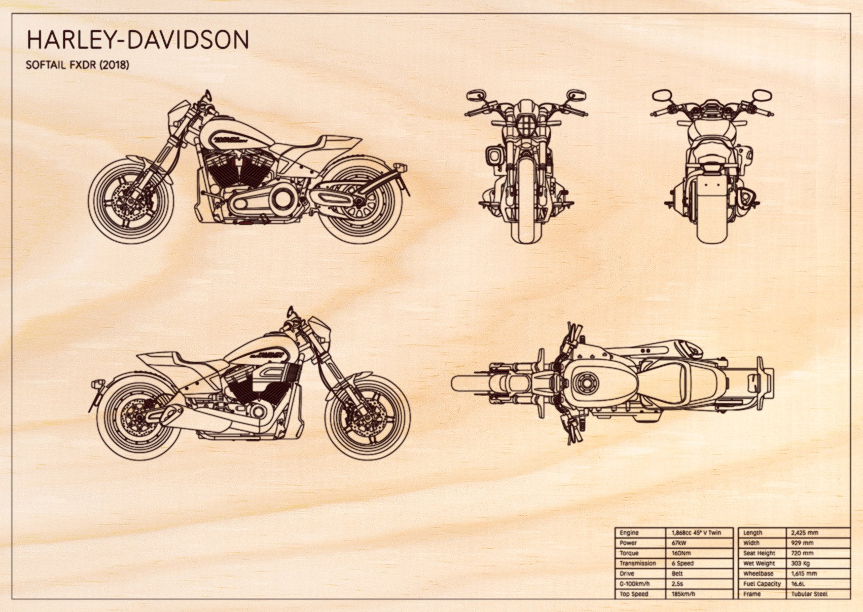 Harley-Davidson Softail FXDR (2018)