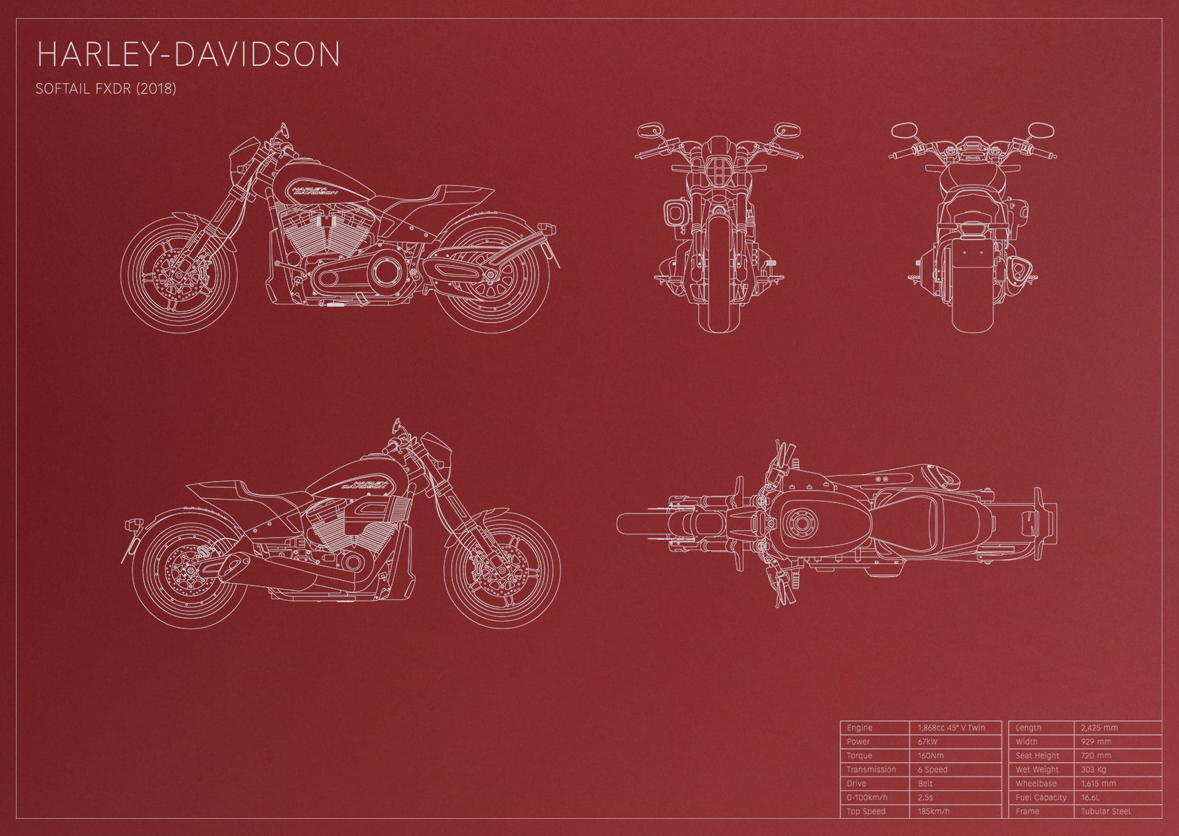 Harley-Davidson Softail FXDR (2018)