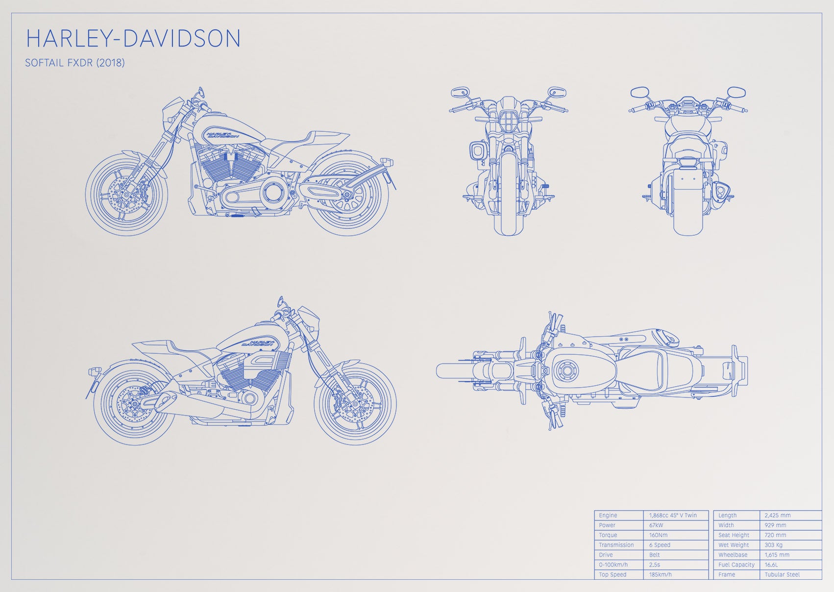 Harley-Davidson Softail FXDR (2018)