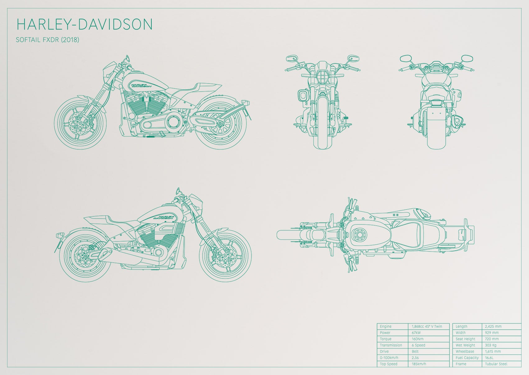 Harley-Davidson Softail FXDR (2018)