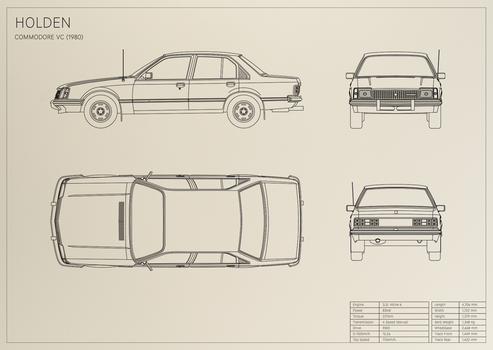 Holden Commodore VC (1980)
