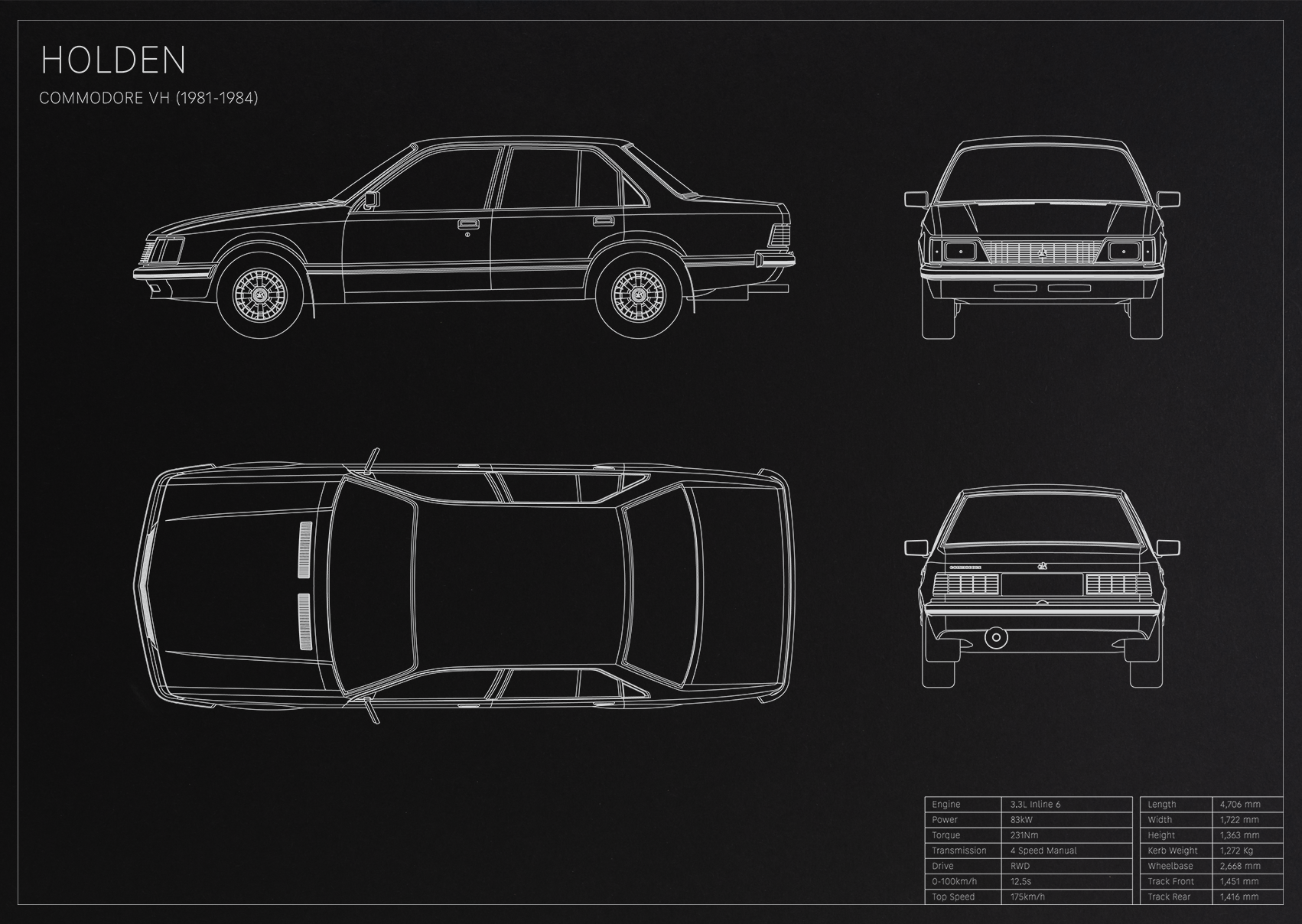 Holden Commodore VH (1981 - 1984)