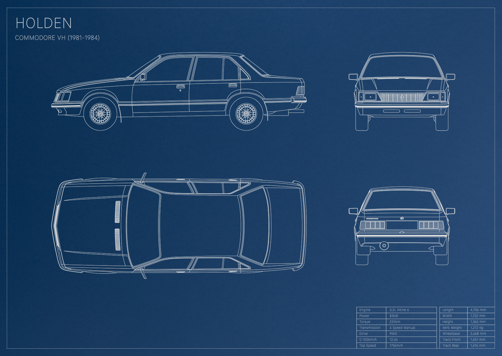 Holden Commodore VH (1981 - 1984)