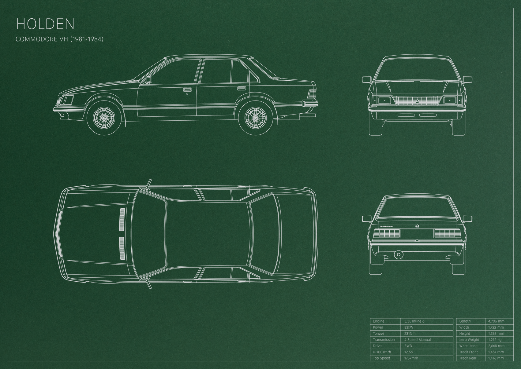 Holden Commodore VH (1981 - 1984)