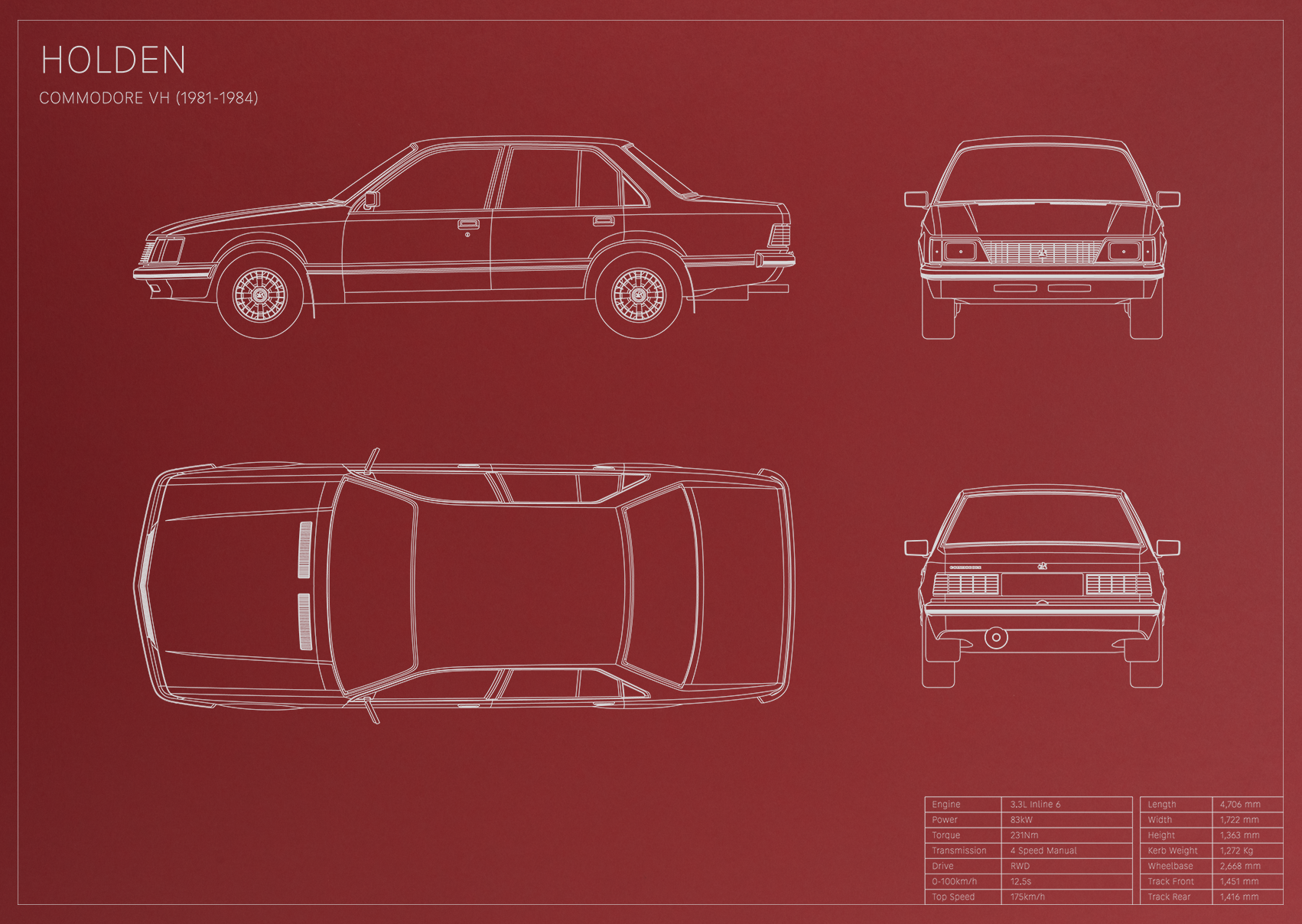 Holden Commodore VH (1981 - 1984)