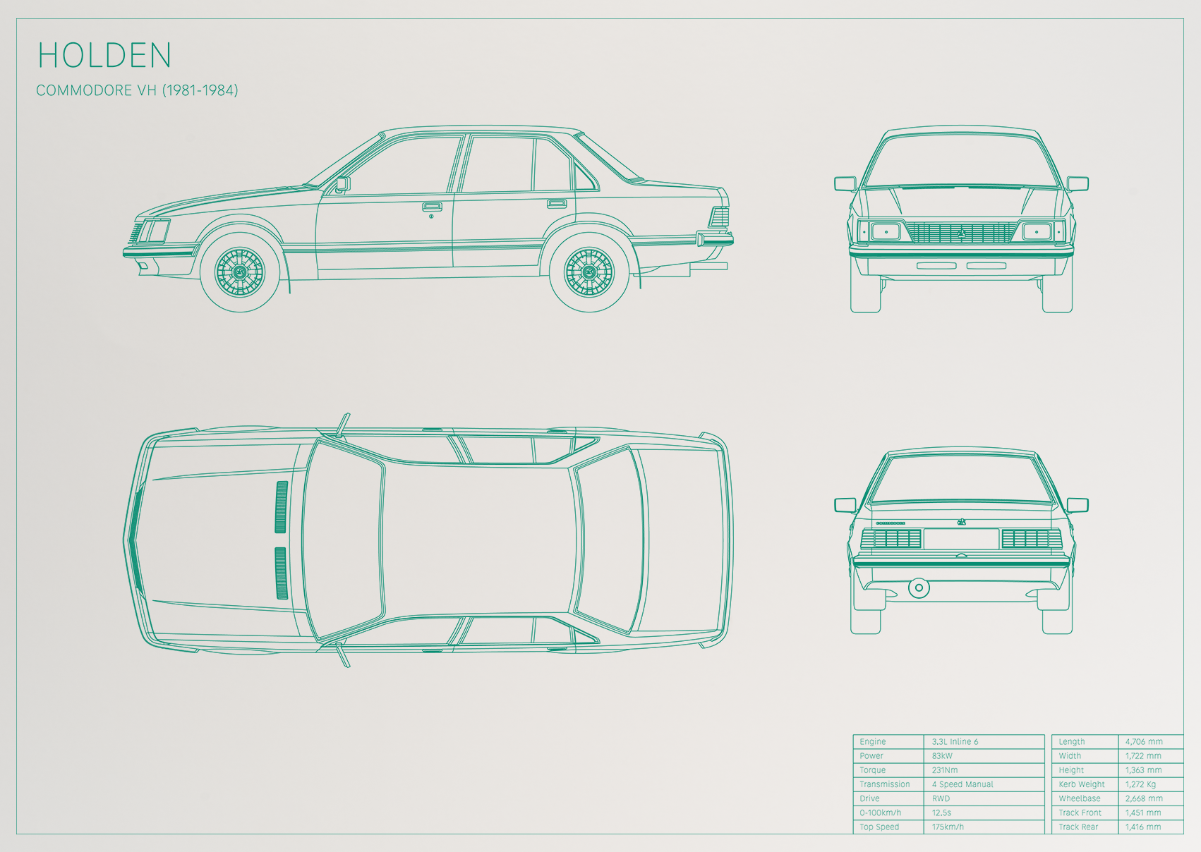 Holden Commodore VH (1981 - 1984)