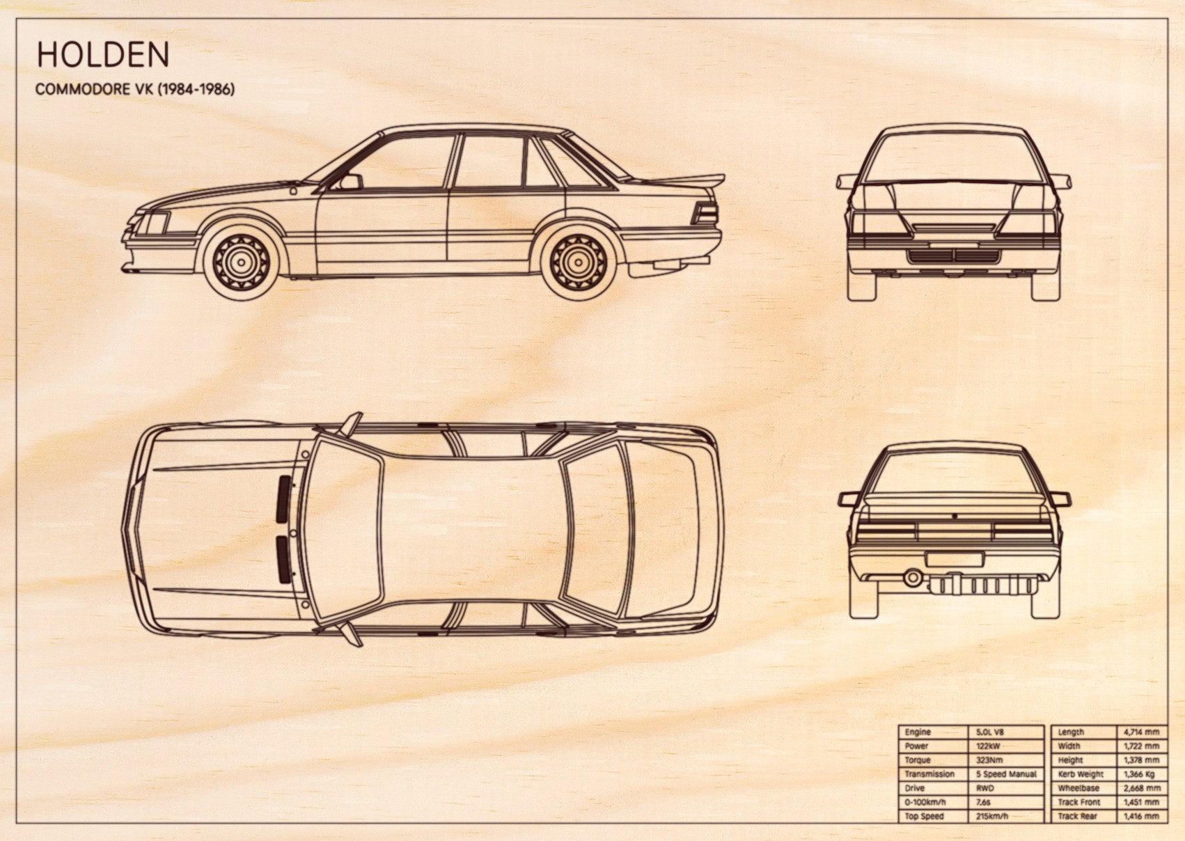 Holden Commodore VK (1984 - 1986)