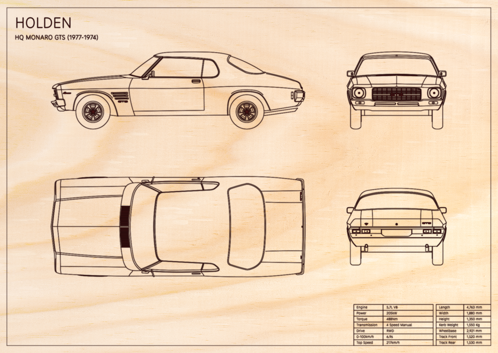 Holden HQ Monaro GTS (1977 - 1974)
