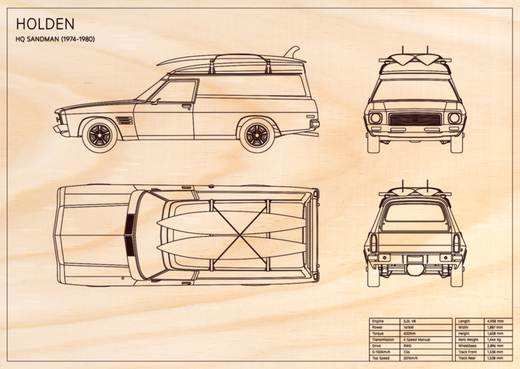 Holden HQ Sandman (1974 - 1980)