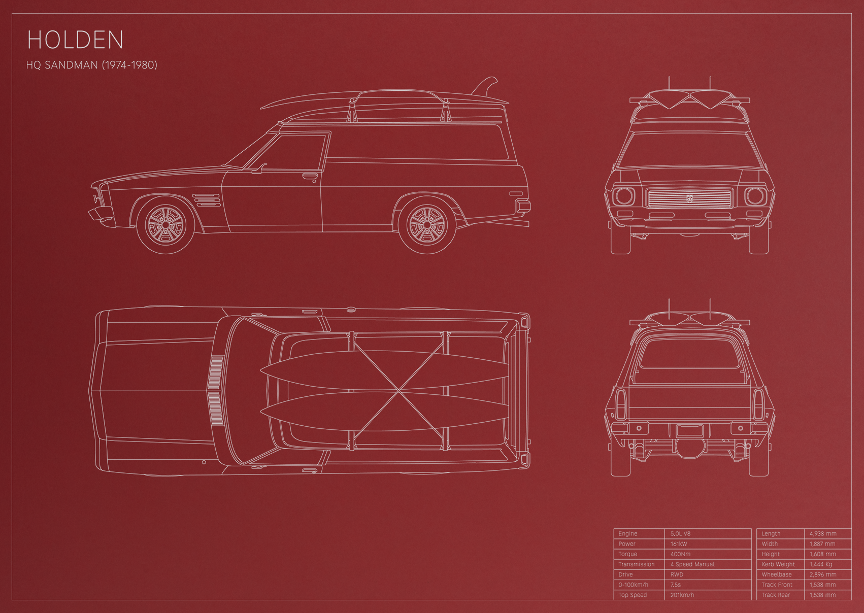 Holden HQ Sandman (1974 - 1980)