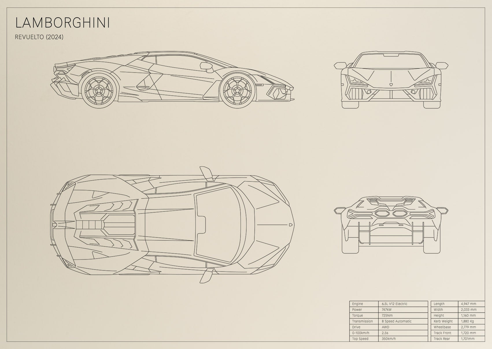 Lamborghini Revuelto (2024)
